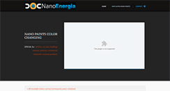 Desktop Screenshot of nanoenergia.com